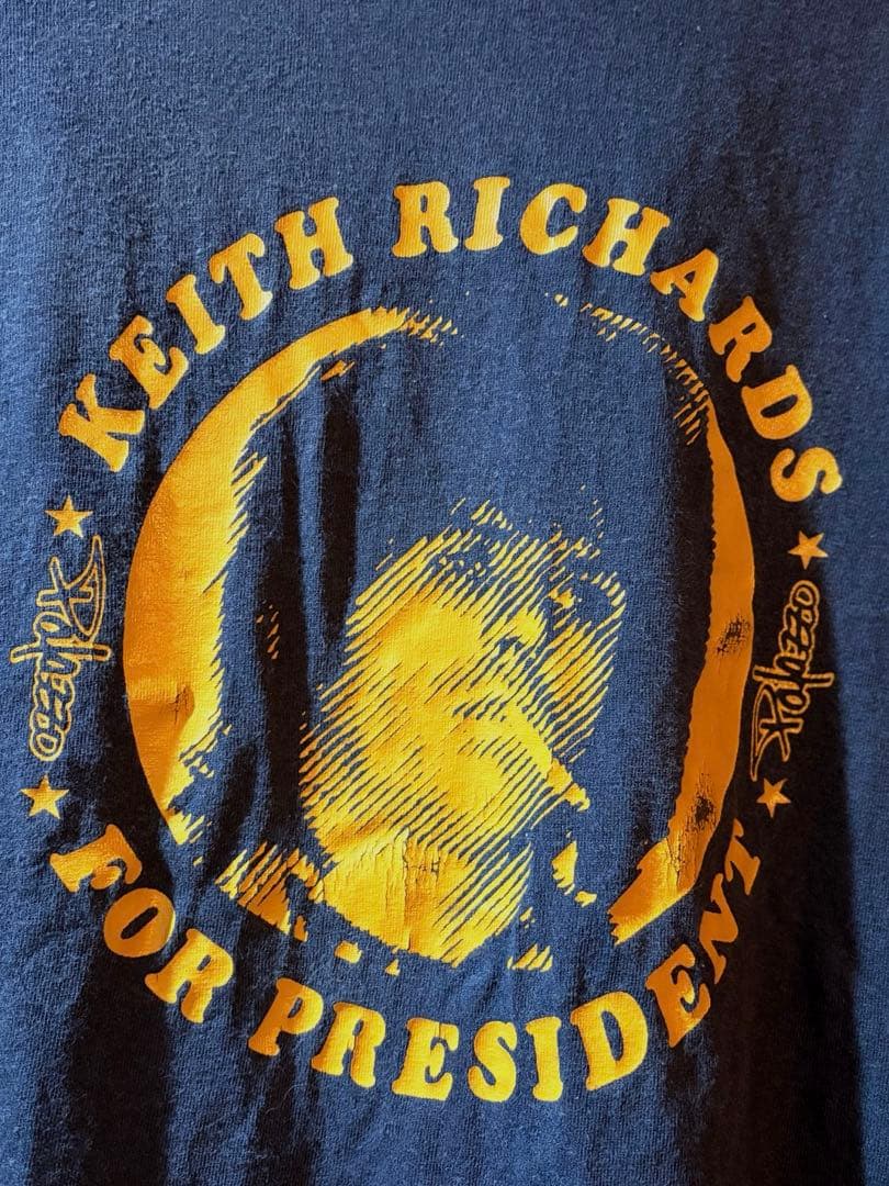 ジョニーデップ着用KeithRichards For PresidentTシャツ
