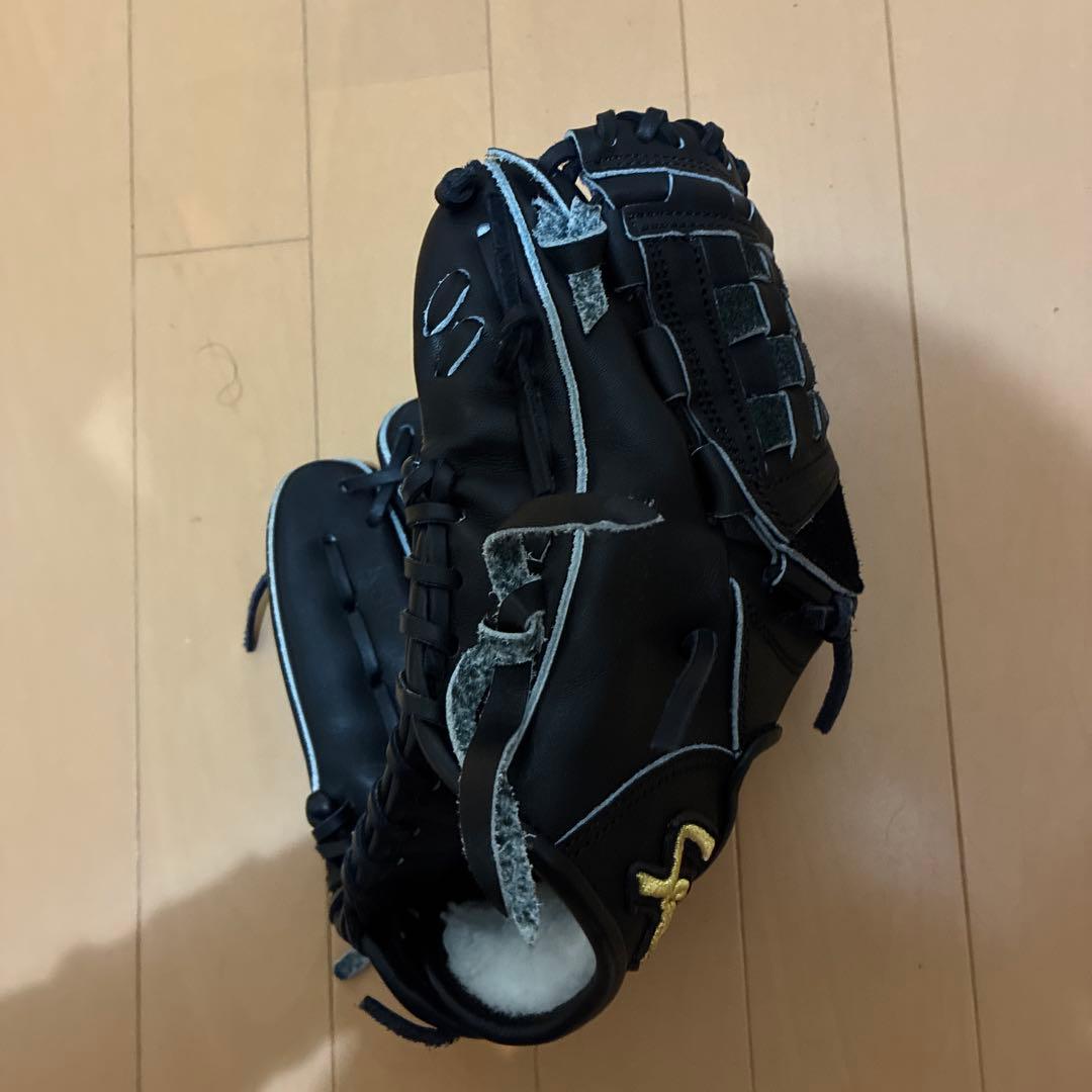 久保田スラッガー左内野硬式グローブ 黒