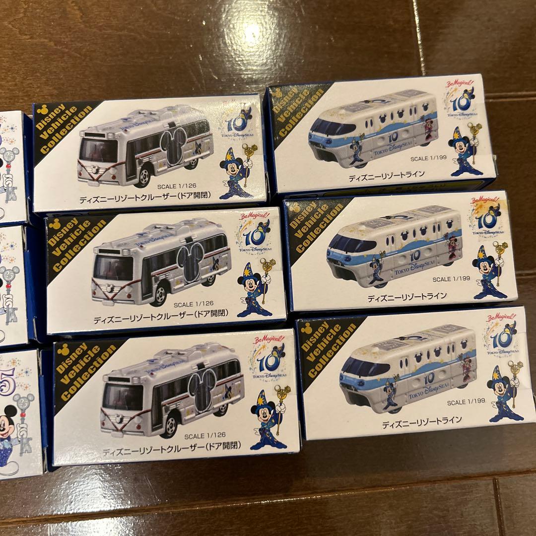 【新品未開封】 ディズニーリゾートクルーザー ディズニーリゾートライン 11台