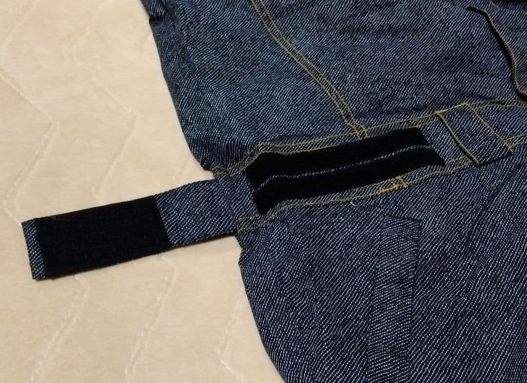 【買ってください】 PONTAPES　スキースノボウェアつなぎ デニム風の生地