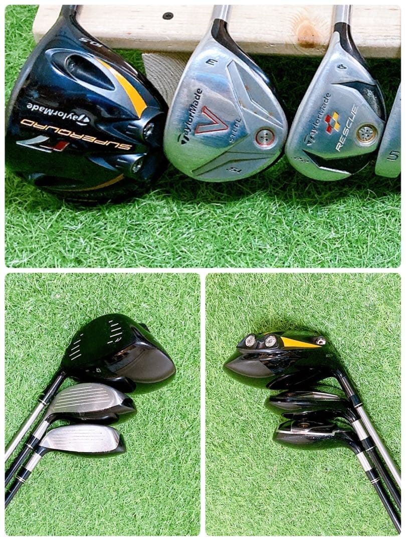 G9 テーラーメイド　初心者オススメ　ゴルフクラブ　メンズセット　右利き