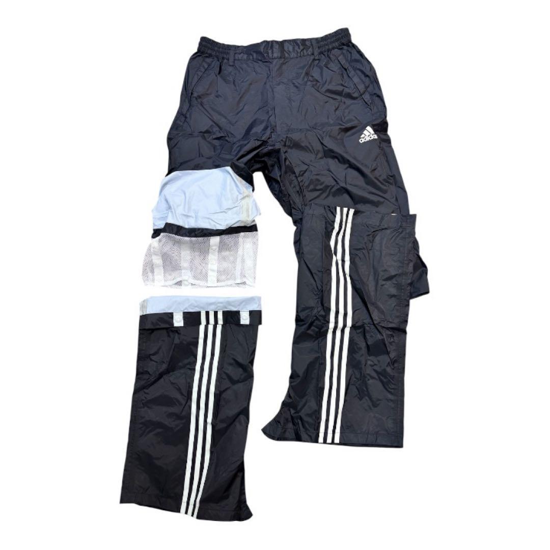 【新品未使用】adidas×TaylorMadeゴルフ レインウェア上下セット