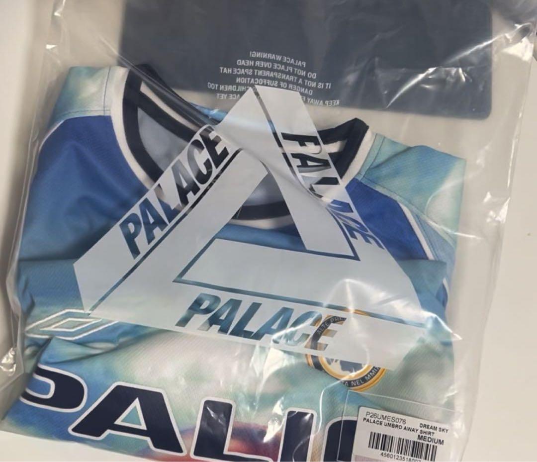 ウェア palace umbro away shirt dream sky