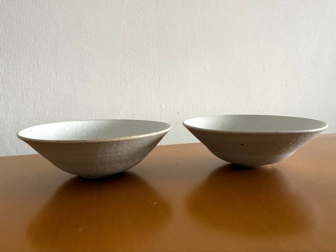 【未使用】清岡幸道さん リムボウル リム鉢　2枚セット　約20cm