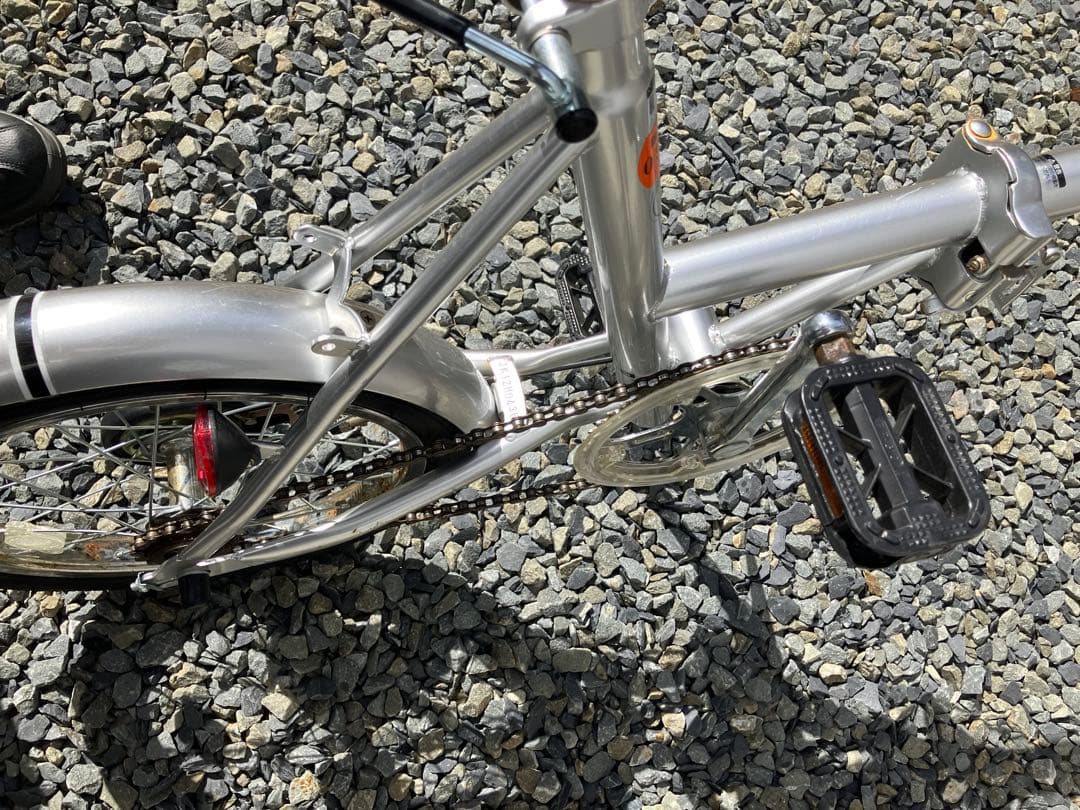 折りたたみ自転車 シルバー コンパクト16 OTOMO