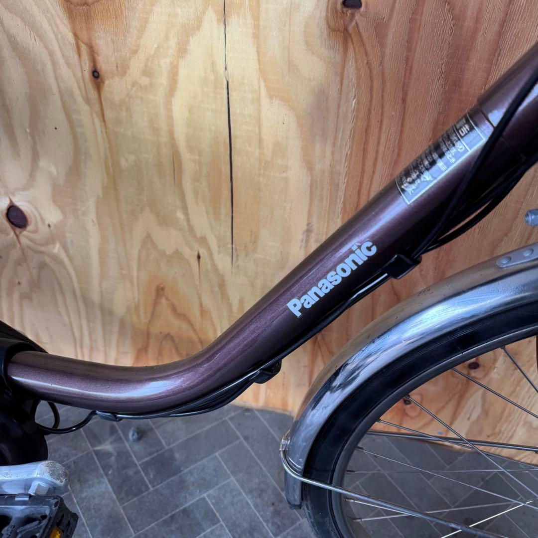 電動アシスト自転車 シティタイプ 黒 バスケット付き バッテリー16ah