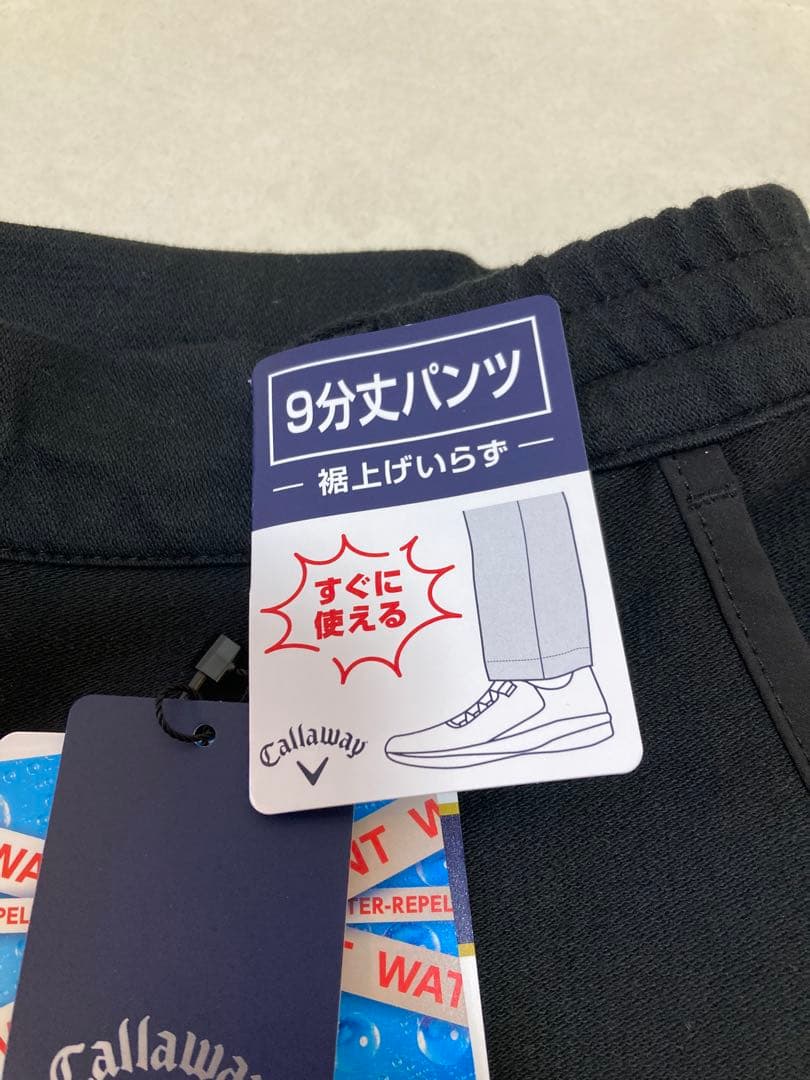 ⭐️Callaway 撥水加工 9分丈パンツ ブラック