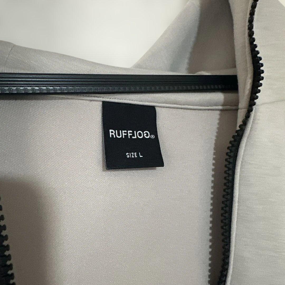RUFFLOG ラフロッグアイボリーパーカー