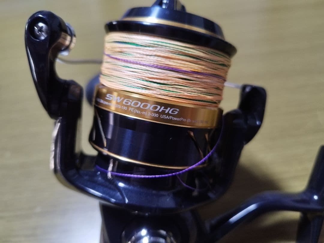 シマノ　21スフェロスSW 6000HG スピニングリール　ベアリング追加