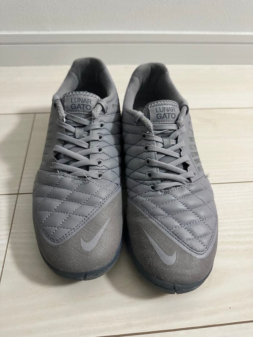 Nike Lunar Gato フットサルシューズ グレー/パープル
