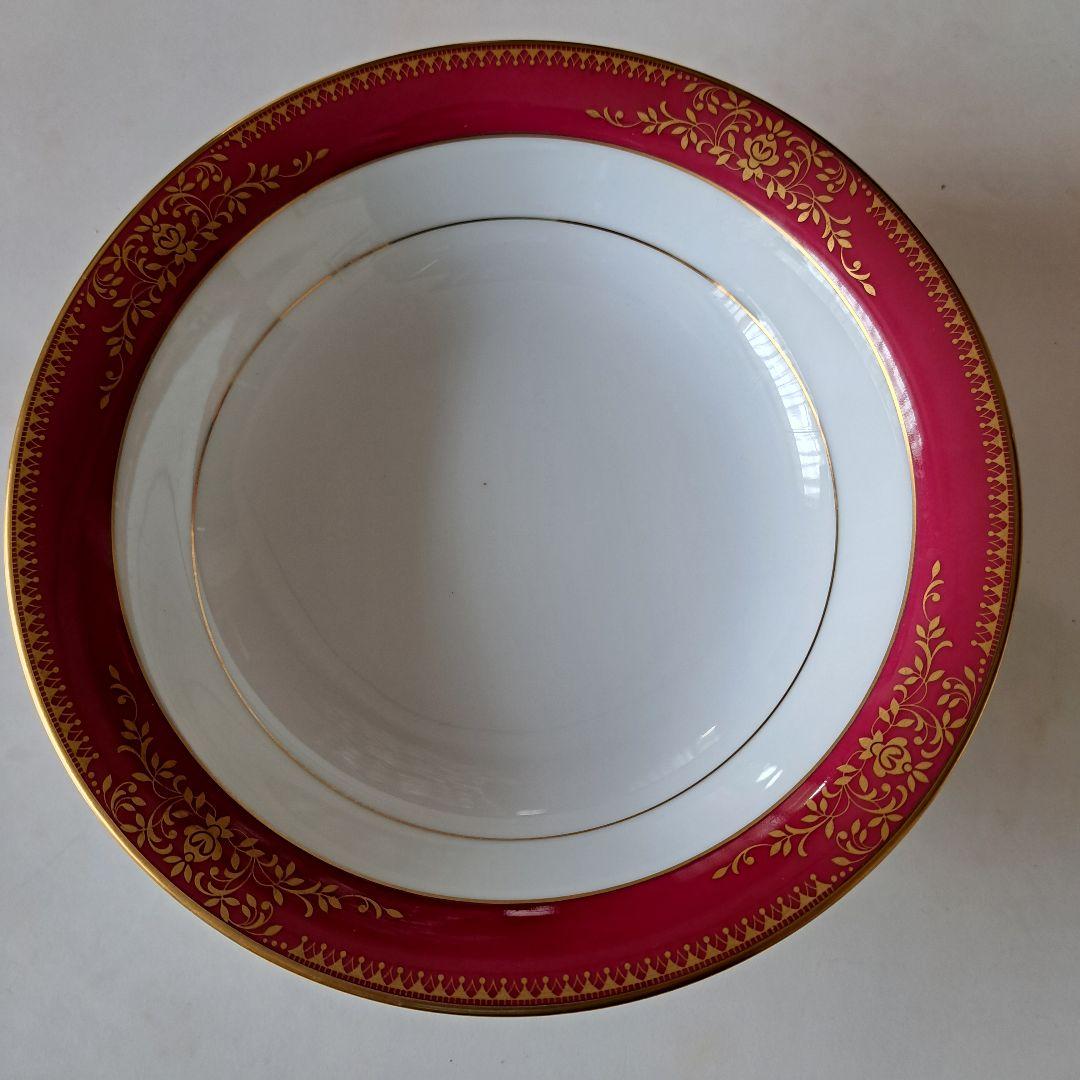 廃盤　Noritake ゴールドミア 6525　19cm深皿 5枚組