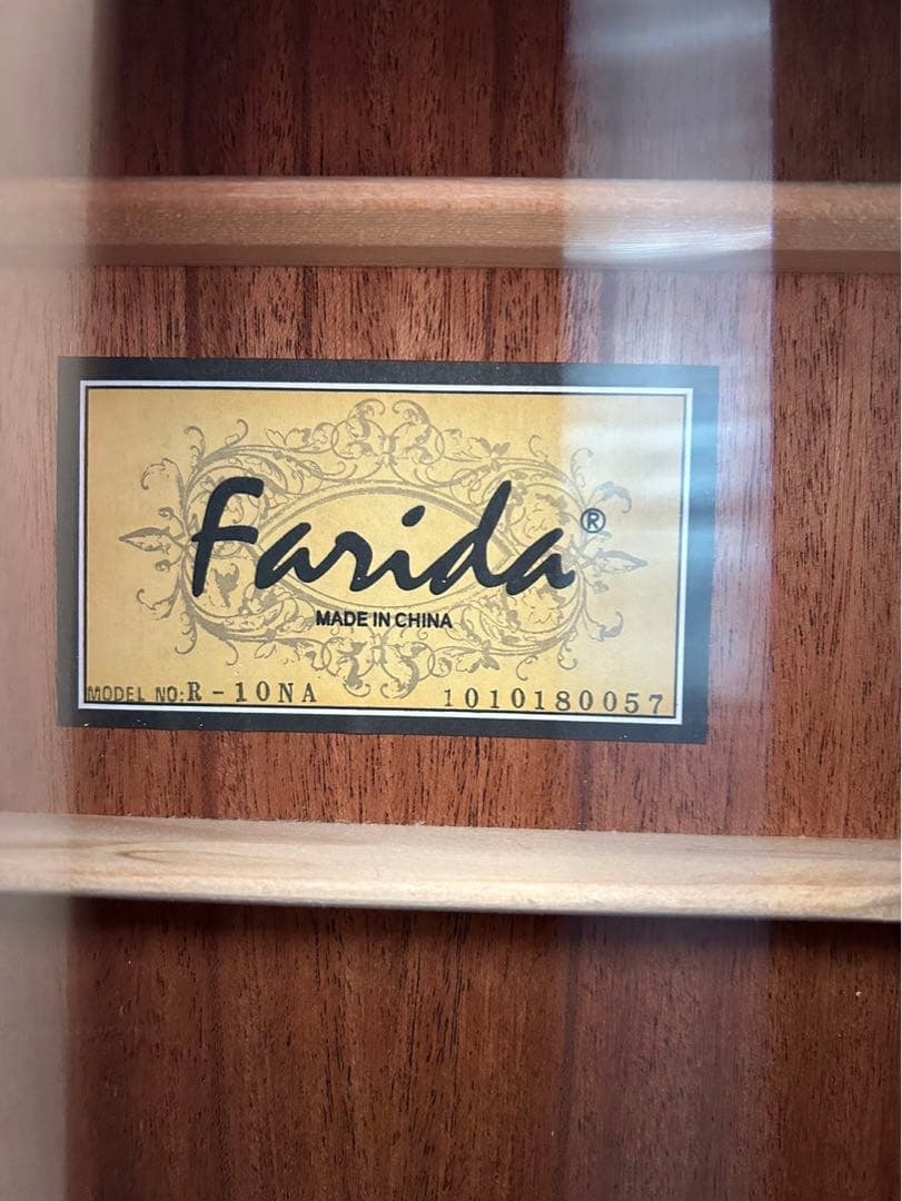 Farida アコースティックギター ハードケース付き