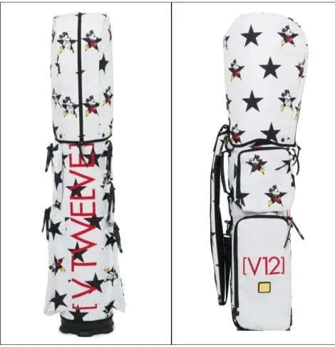 限定価格★新品☆V12 ×ディズニーコラボ 8.5型 キャディバッグ☆ミッキー