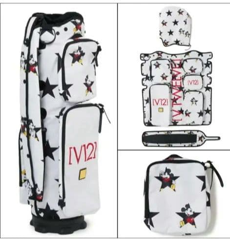 限定価格★新品☆V12 ×ディズニーコラボ 8.5型 キャディバッグ☆ミッキー