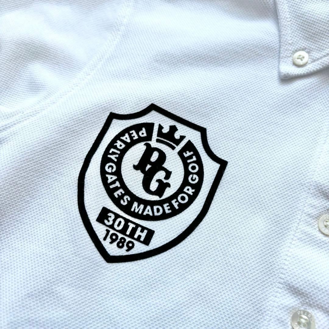 【美品】PEARLY GATES 30周年 ボタンダウン 長袖シャツ サイズ0