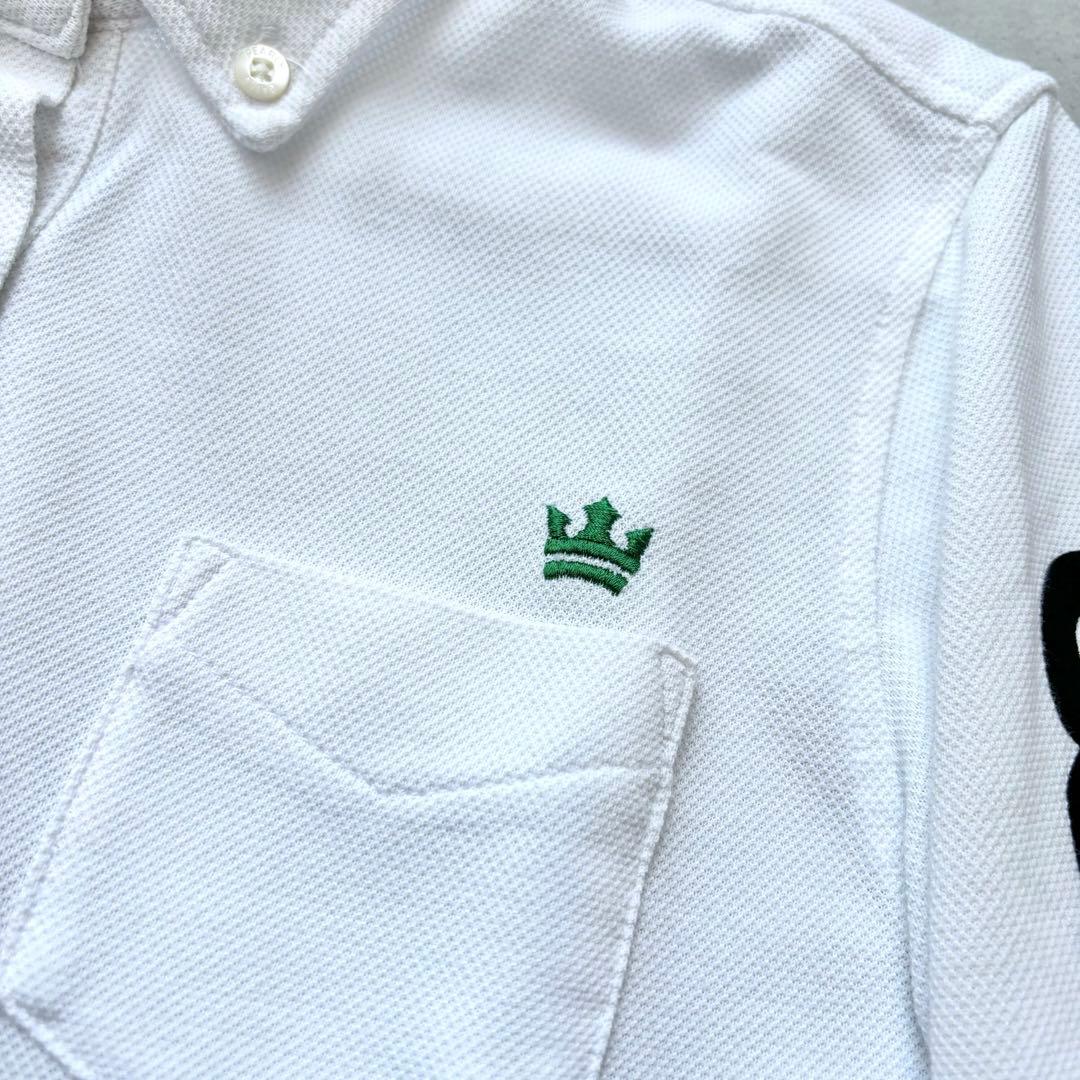【美品】PEARLY GATES 30周年 ボタンダウン 長袖シャツ サイズ0
