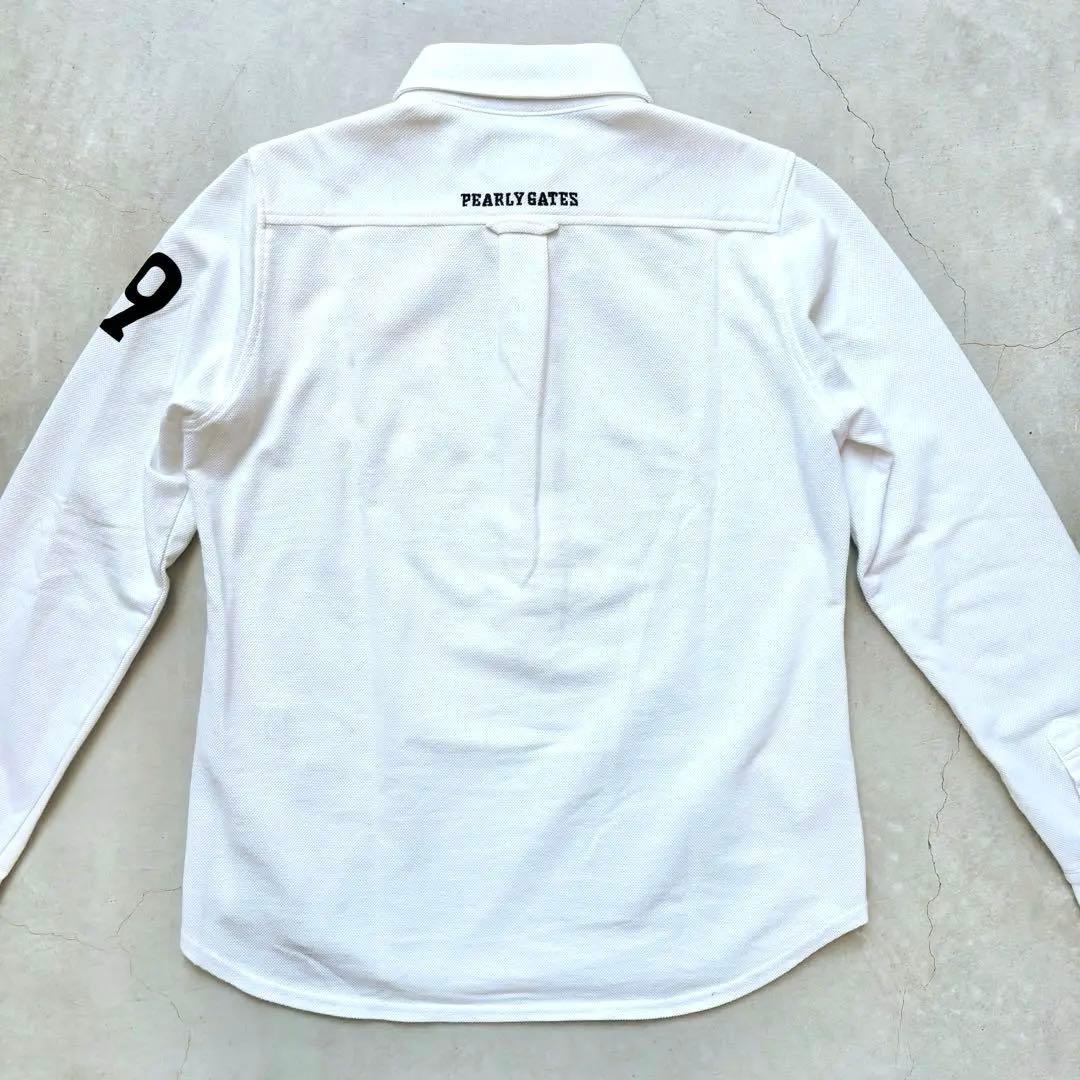 【美品】PEARLY GATES 30周年 ボタンダウン 長袖シャツ サイズ0