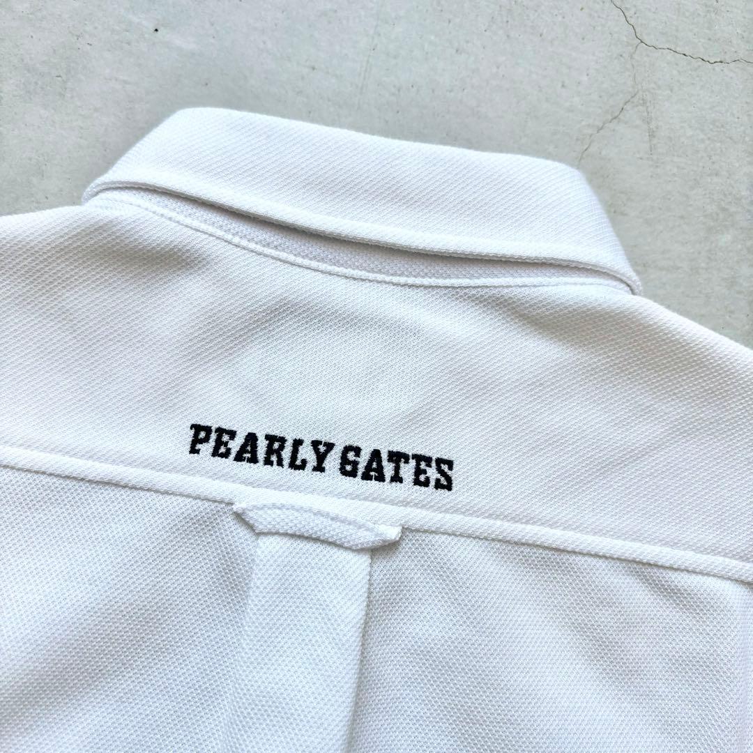 【美品】PEARLY GATES 30周年 ボタンダウン 長袖シャツ サイズ0