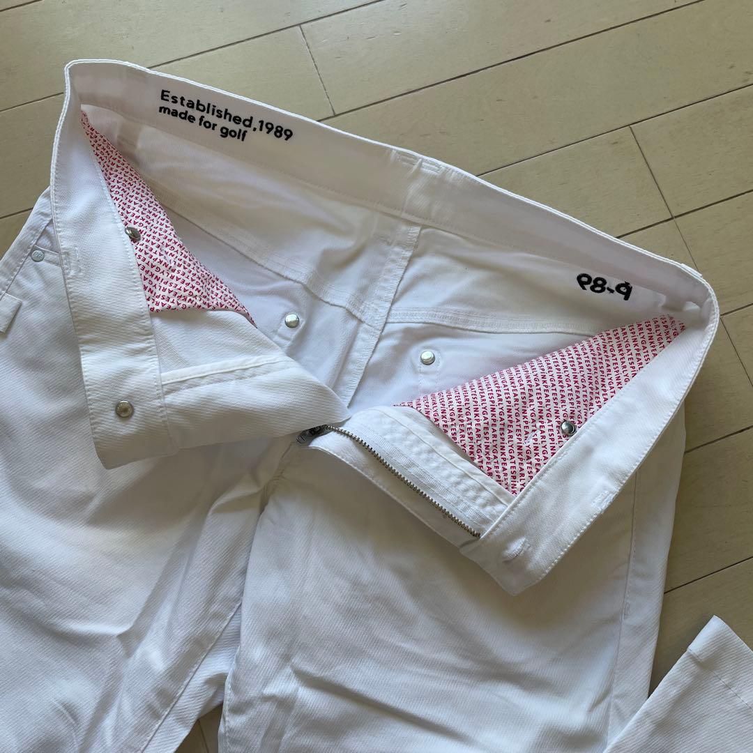 ⭐️超美品 正規品 パーリーゲイツ ゴルフパンツ サイズ：4 ホワイト⭐️