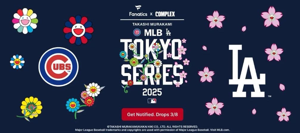 激レア☆村上隆☆【限定】ボール☆MLB 東京 2025 開幕戦 シカゴカブス☆