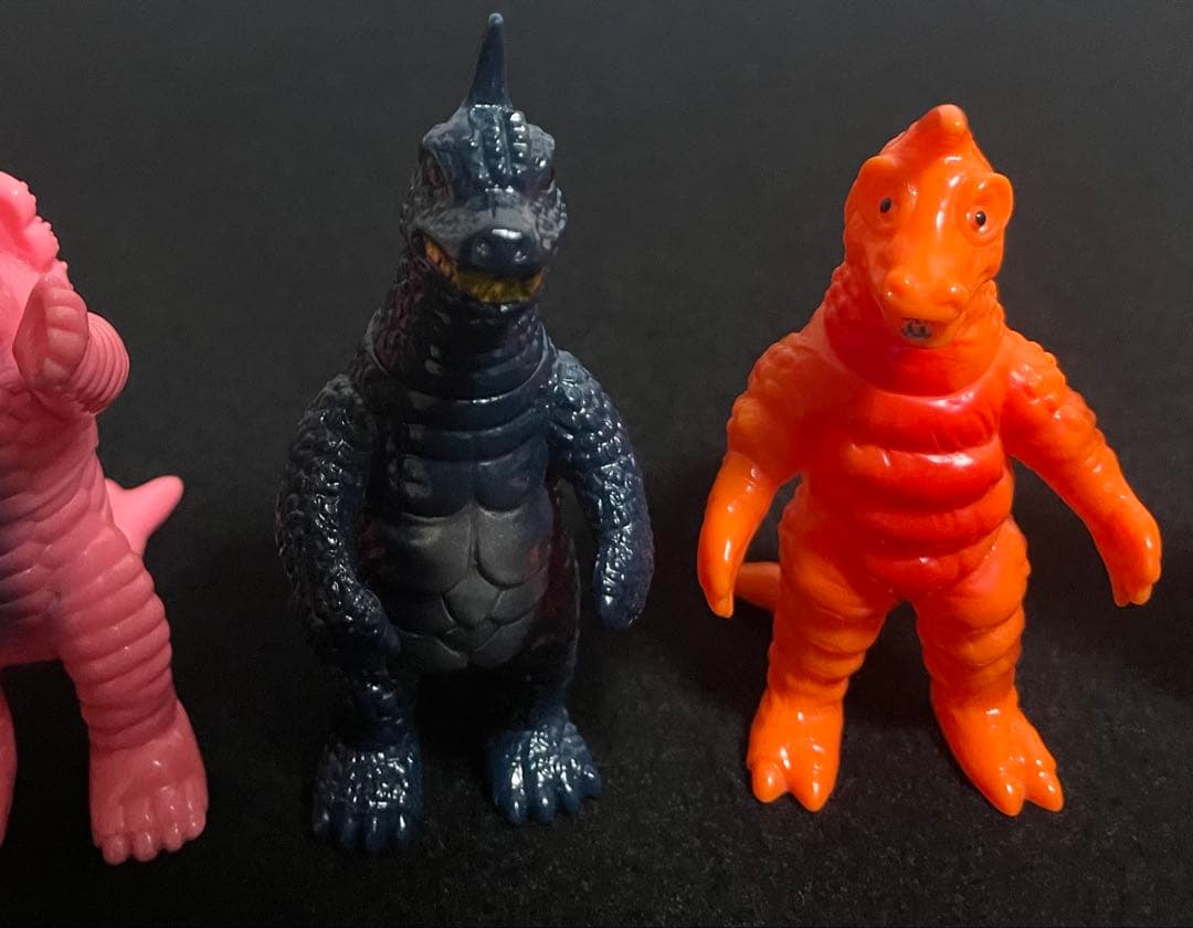 復刻 ブルマァク ミニ怪獣シリーズ やまなや 三体セット