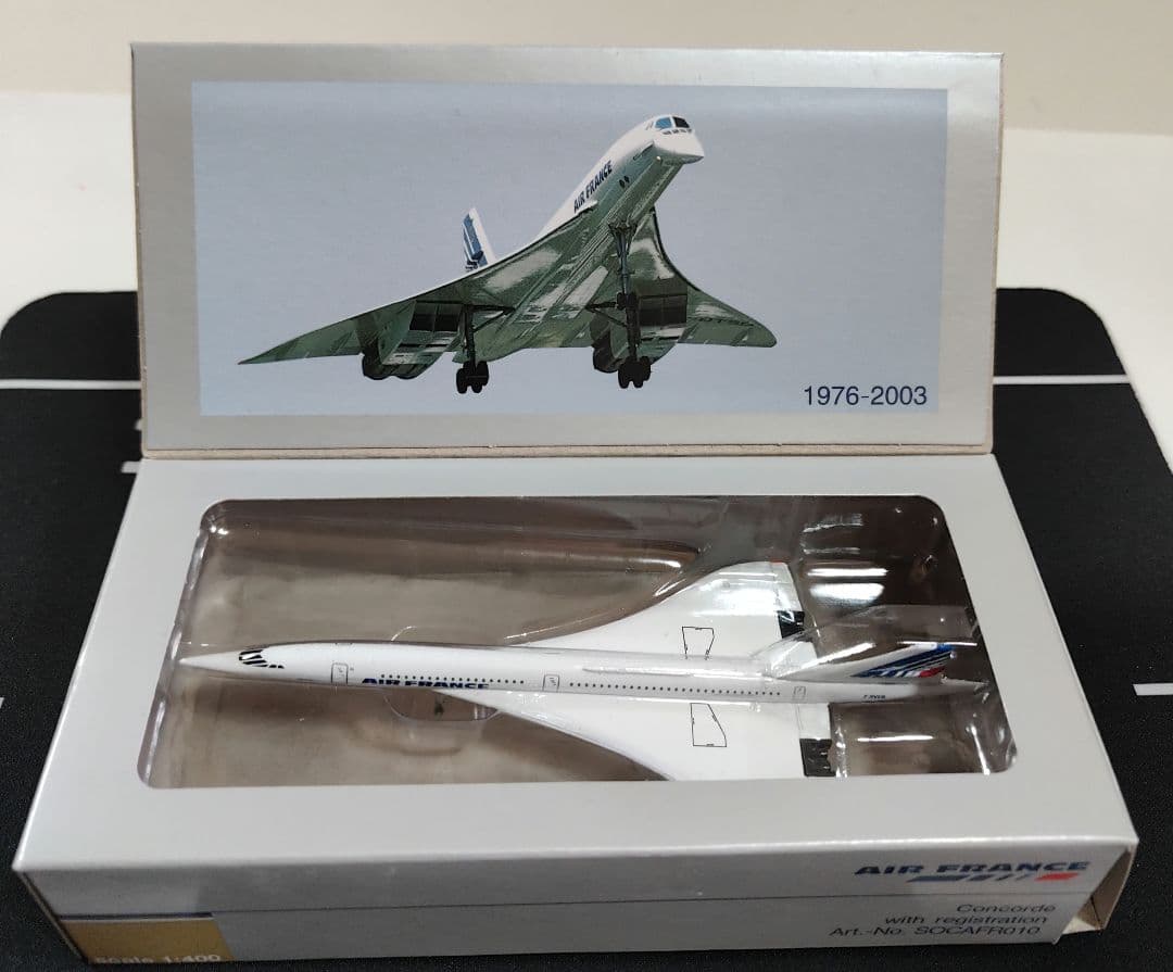 現在希少 1/400 超音速旅客機  コンコルド ダイキャスト飛行機完成品模型