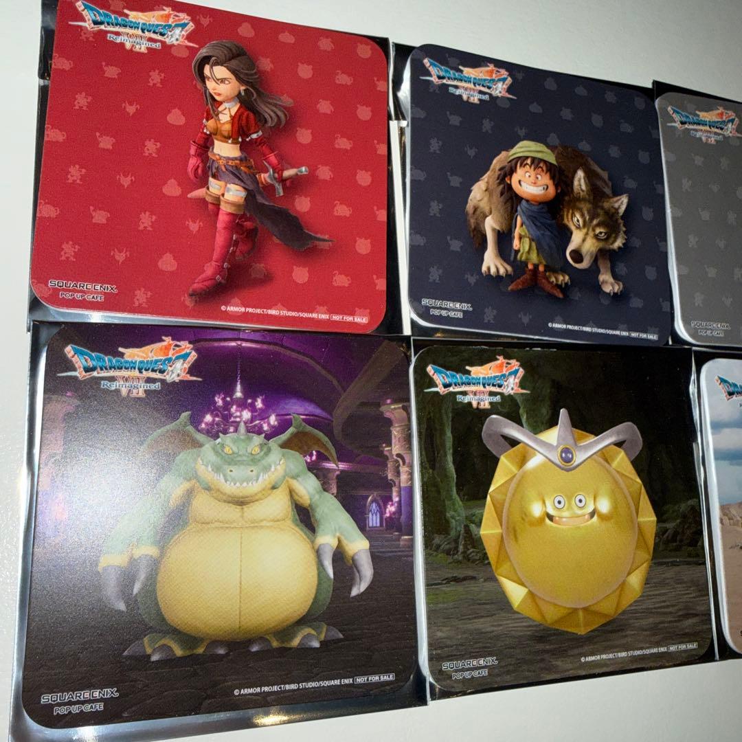 ドラゴンクエストVII 後期　コースター　6枚　コンプリート