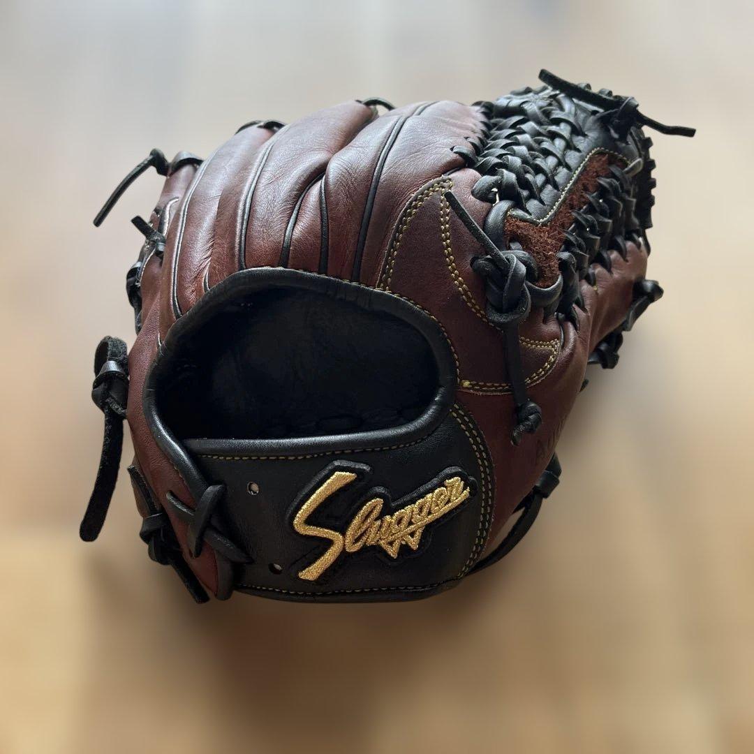 久保田スラッガー　Slugger 軟式グローブ 内野　ブラウン　ブラック
