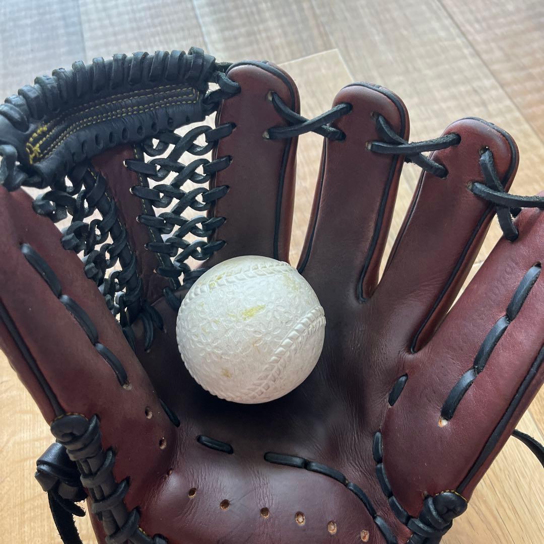 久保田スラッガー　Slugger 軟式グローブ 内野　ブラウン　ブラック