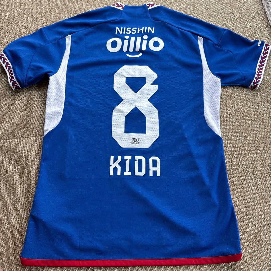 【美品】2024年　横浜Ｆマリノス　ホームユニフォーム　NO8 喜田選手Ｌサイズ