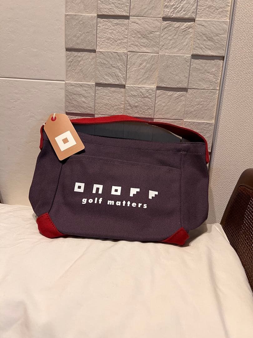 【新品】ONOFF&BLUE TEE GOLFゴルフカートバッグxティーセット