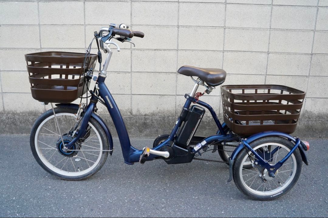 電動三輪車 ブリヂストン ラクットワゴン 電動アシスト 電動自転車 111702