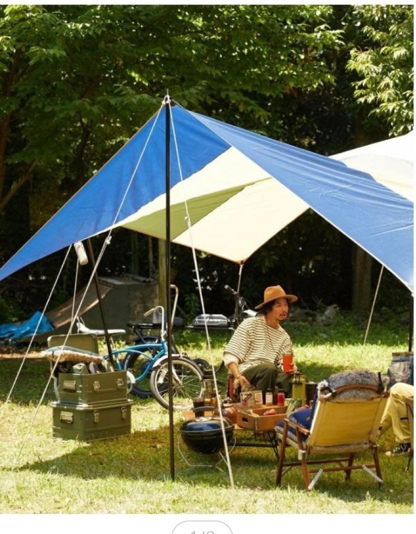 新品未使用品 ヴァンライフサプライ THE BASE TARP タープ ◇