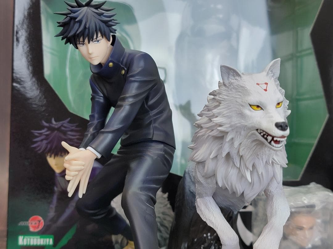 呪術廻戦　コトブキヤ　ARTFX J 伏黒恵　フィギュア　顔パーツ　特典付