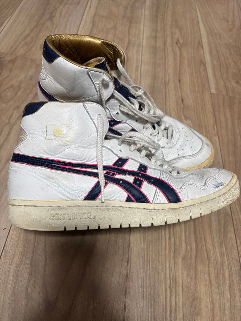 【限定色】asics japan アシックス　ジャパン バッシュ　ネイビーピンク