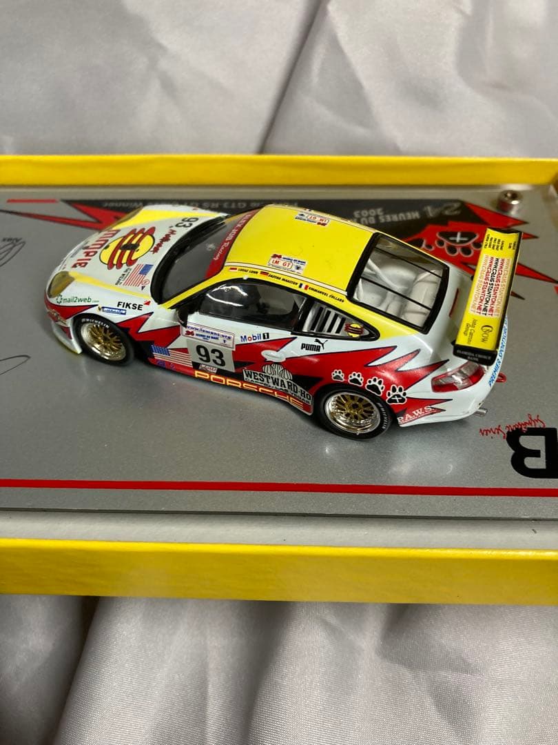 ポルシェ911GT3RSルマン24時間2003年クラス優勝車限定ミニカー