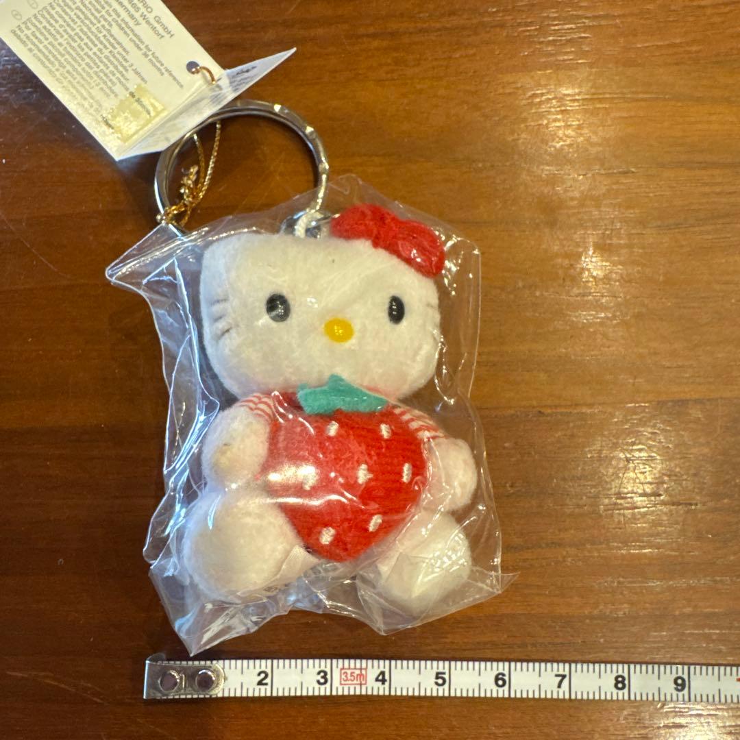 サンリオ　ハローキティ　マスコット　ぬいぐるみ　キーリング　平成レトロ