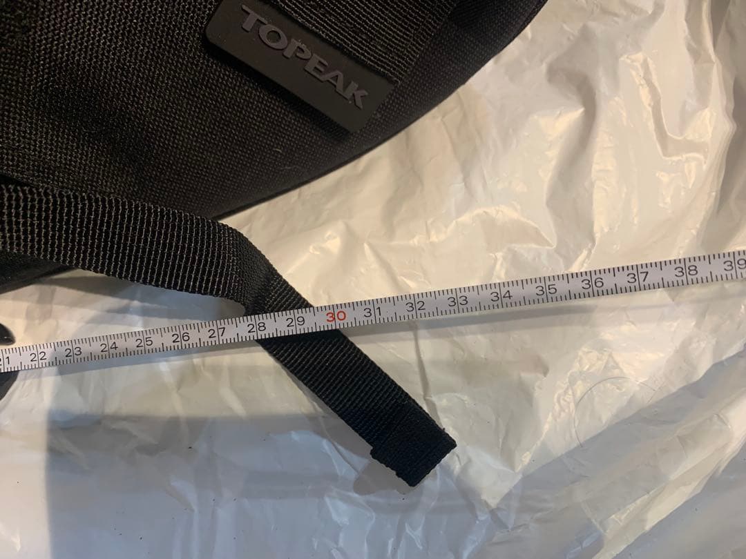 TOPEAK 防水 ブラック サドルバッグ