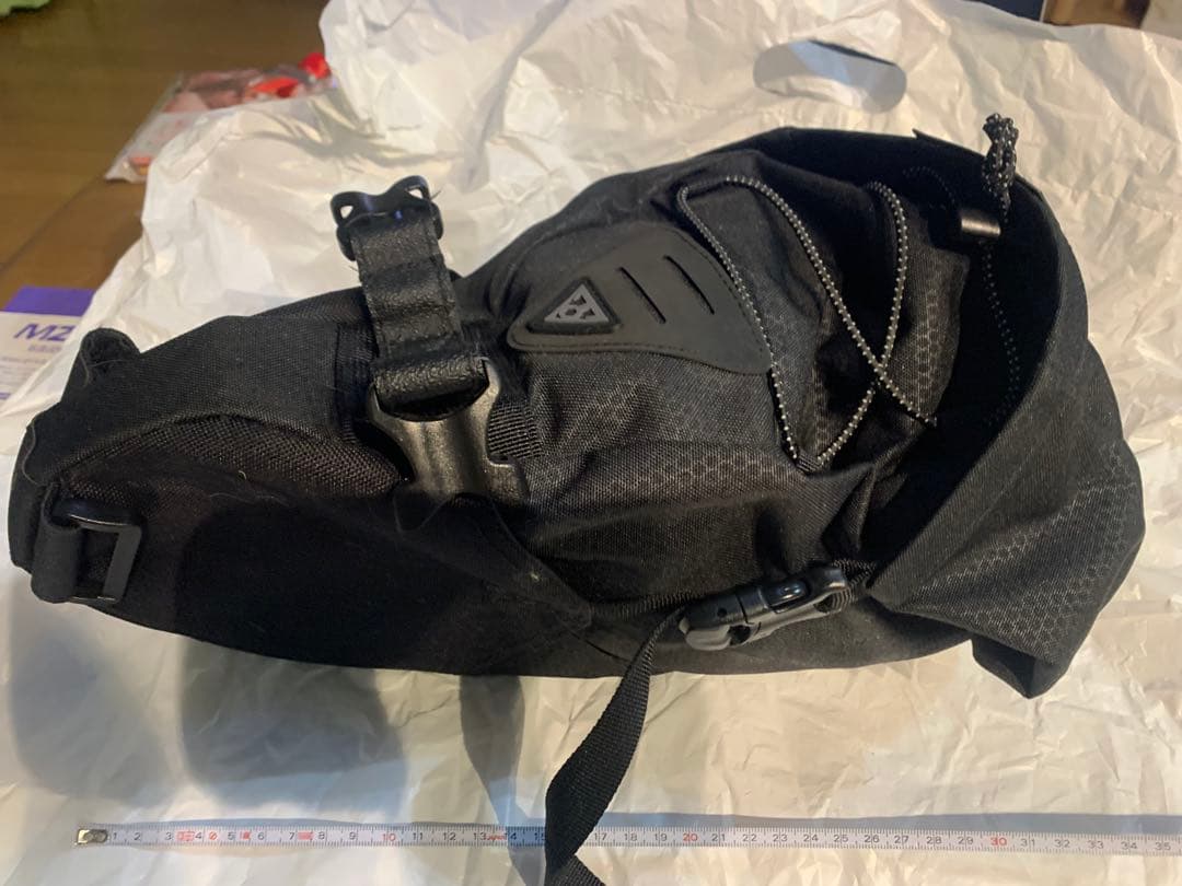 TOPEAK 防水 ブラック サドルバッグ