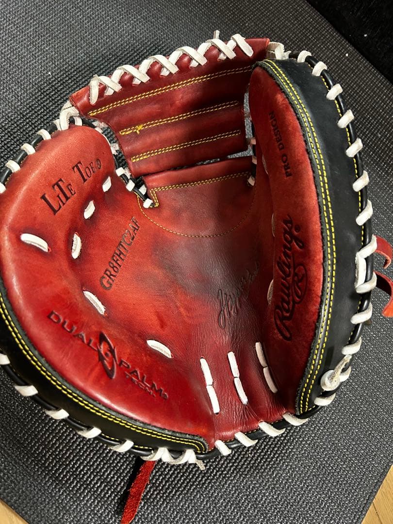 Rawlings 左利き軟式キャッチャーミット