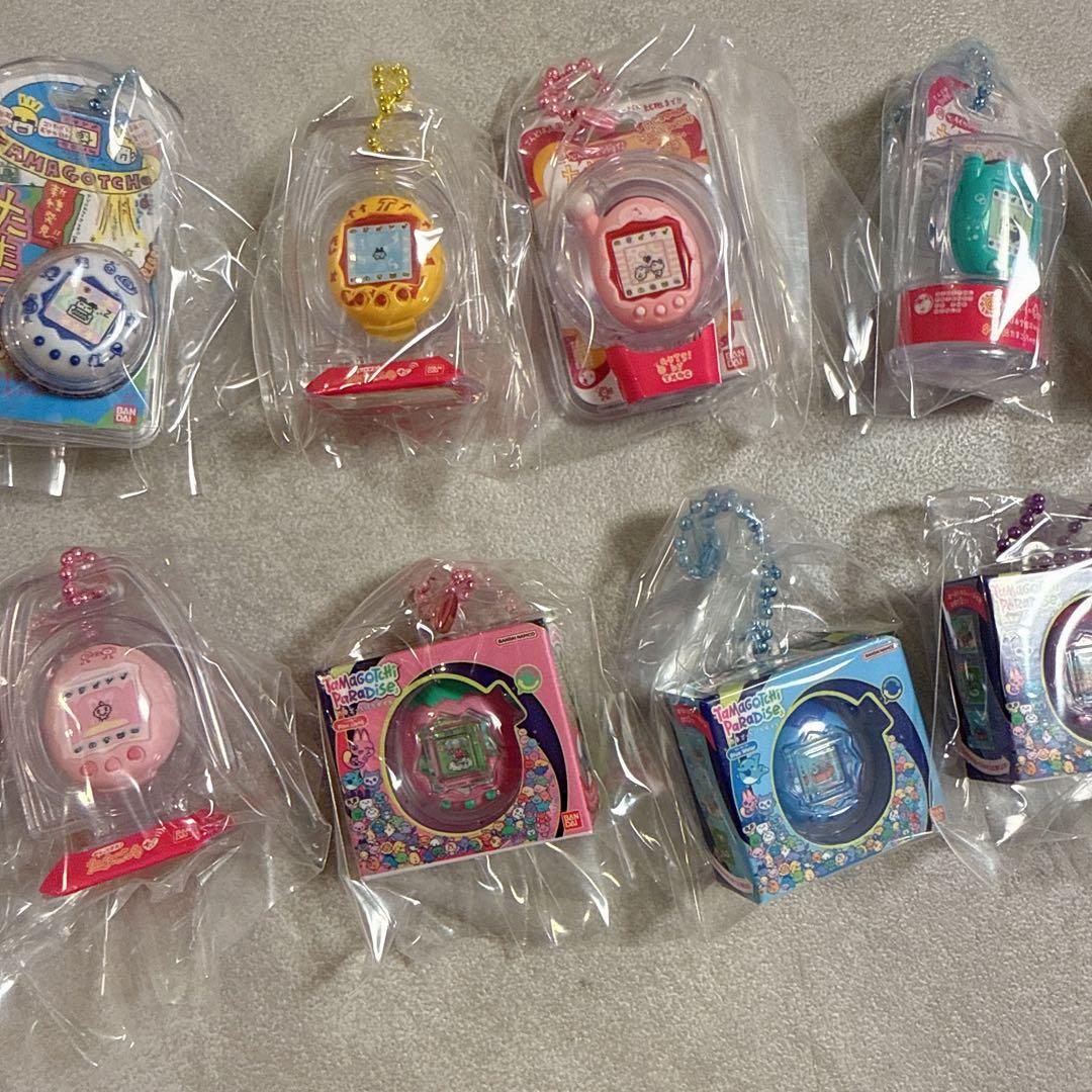 新品✩たまごっち おかしなたまごボーロっち3 パッケージチャーム コンプリート