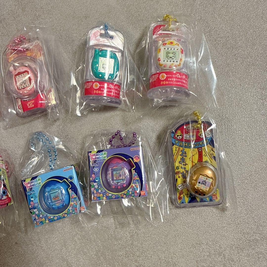 新品✩たまごっち おかしなたまごボーロっち3 パッケージチャーム コンプリート
