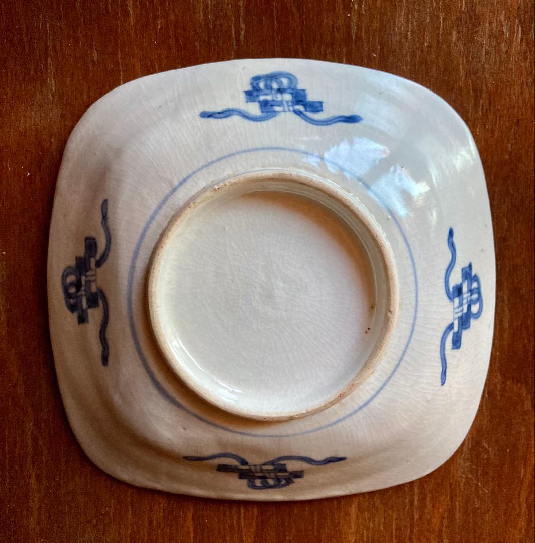 d 稀少　古伊万里　色絵　皿　骨董　アンティーク