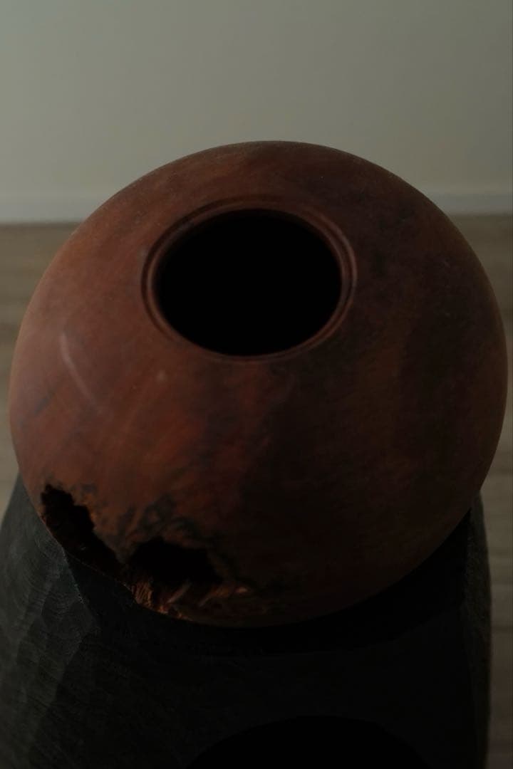 希少 Flower Vase 須田二郎