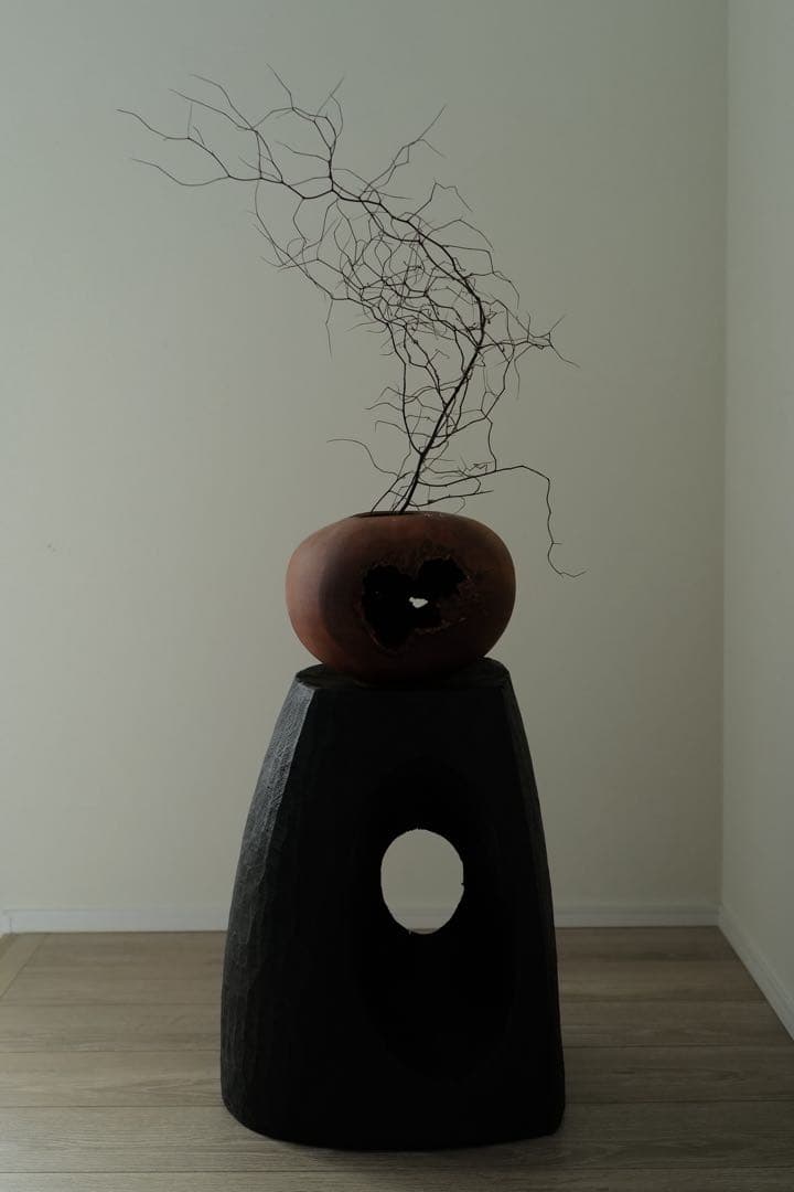 希少 Flower Vase 須田二郎