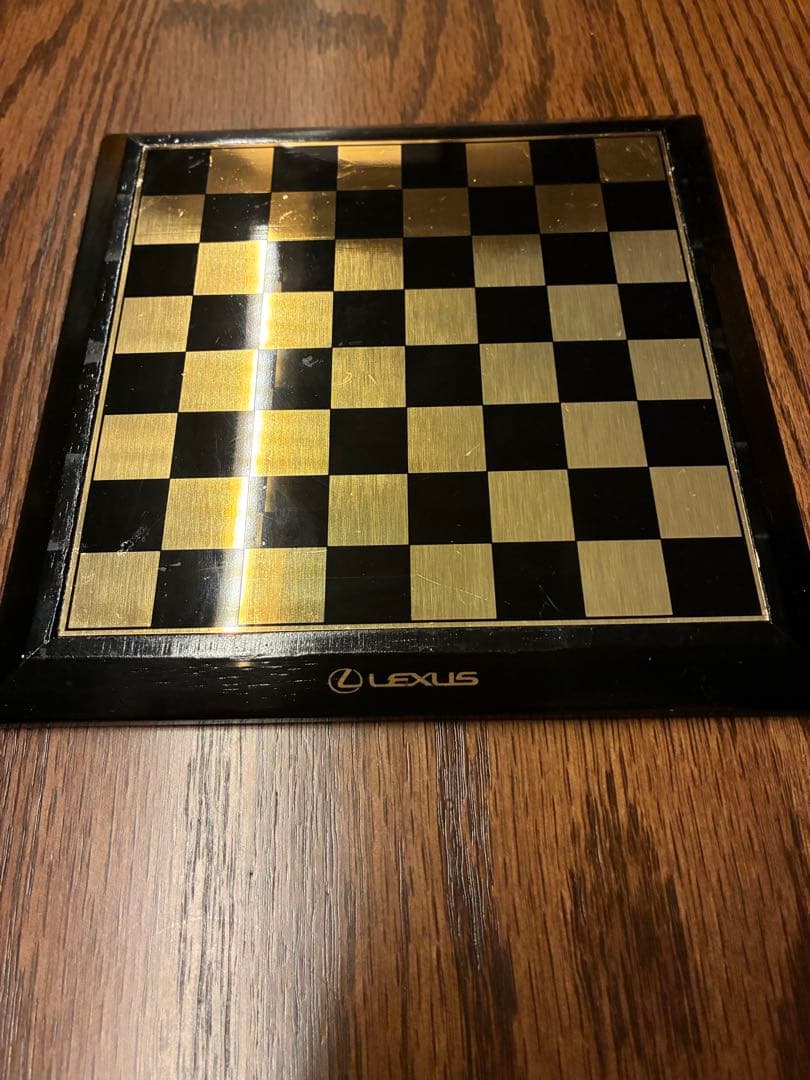 【非売品】LEXUS レクサス チェスセット ノベルティ インテリア 盤18cm