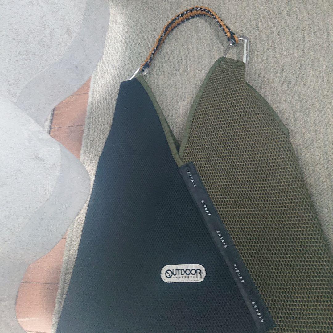 OUTDOOR PRODUCTS ドライネット RISLEY 黒・緑