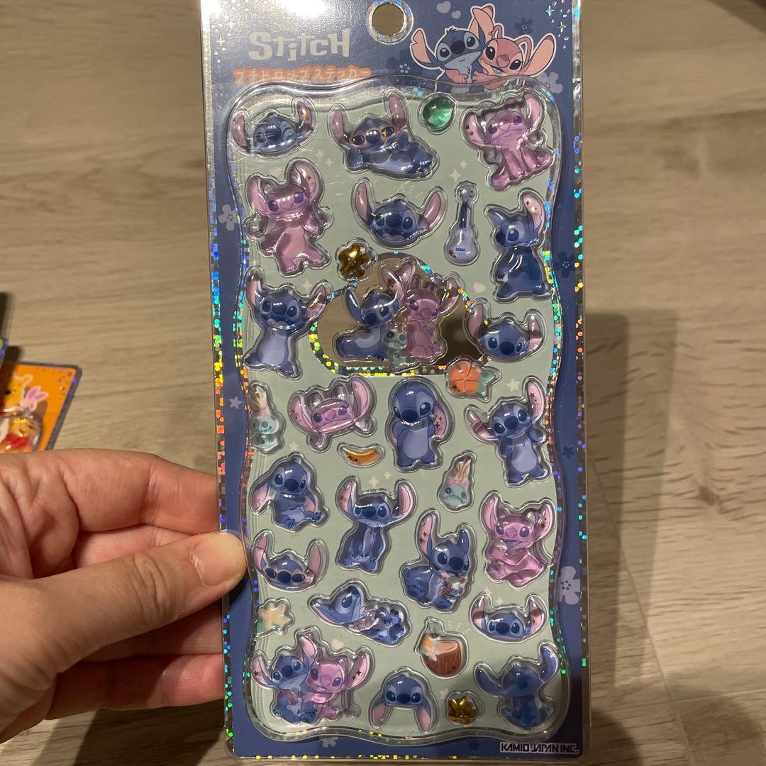 正規品　プチドロップ ステッカー 新作 ディズニー 4種セット