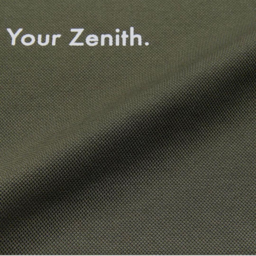 【美品】ZENITHAL ビッグポロシャツ ユニセックス カーキ