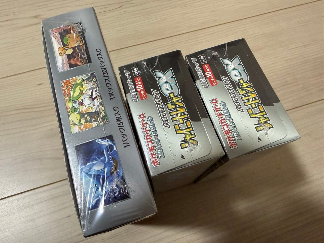 新品未開封シュリンク付シャイニートレジャーex 2BOX 古代の咆哮 1BOX